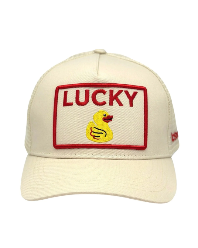 Lucky Duck Trucker - Cream