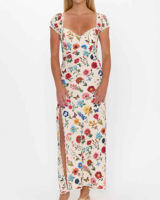 Nicola Dress - French Floral