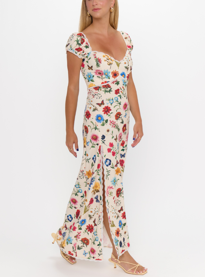 Nicola Dress - French Floral