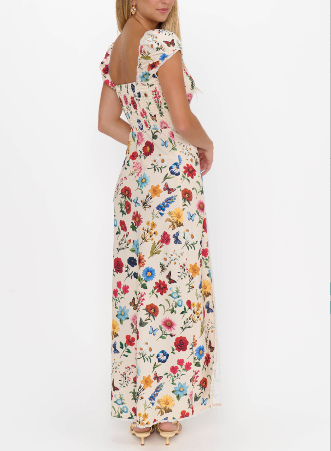 Nicola Dress - French Floral