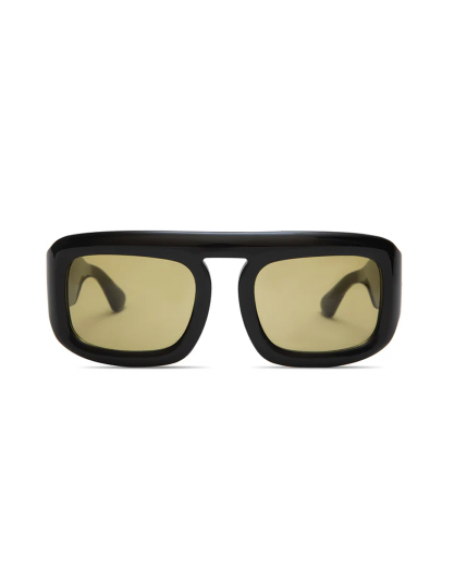 Aries in Gloss Black Olive Green Lens