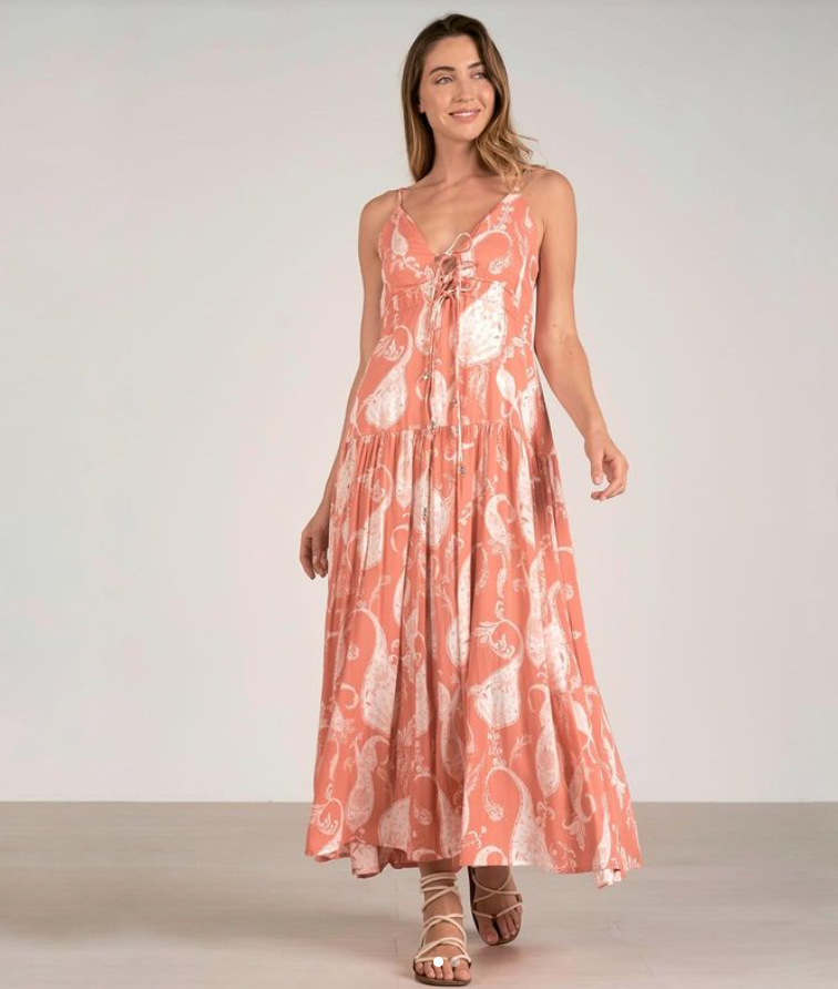 CORAL RIO Maxi Dress