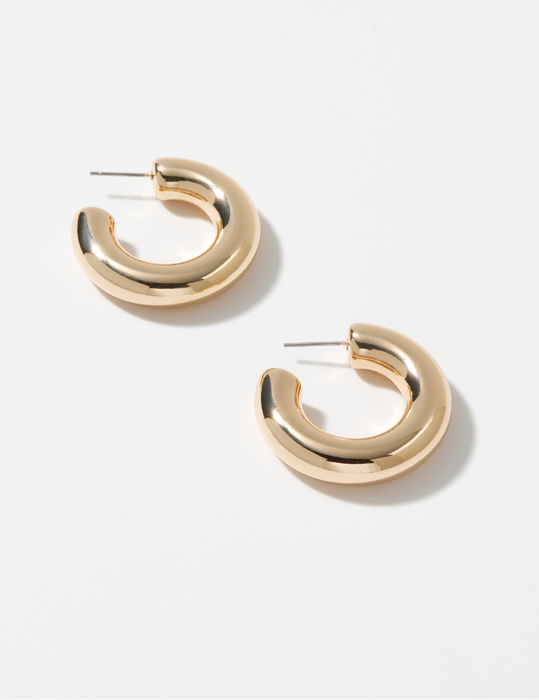 Gold Chunky Hoops
