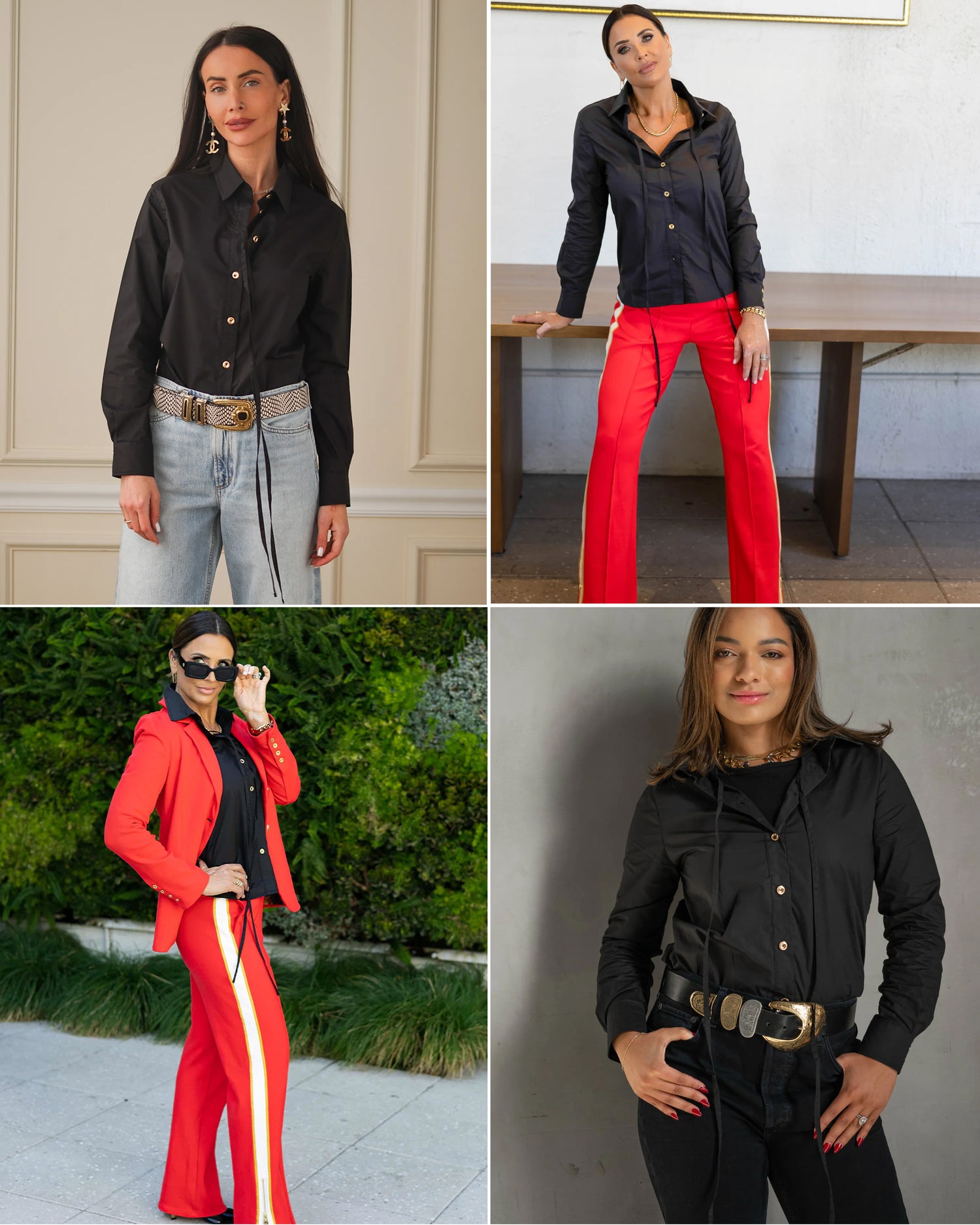 Secretariat Poplin Shirt - Basic (Black)