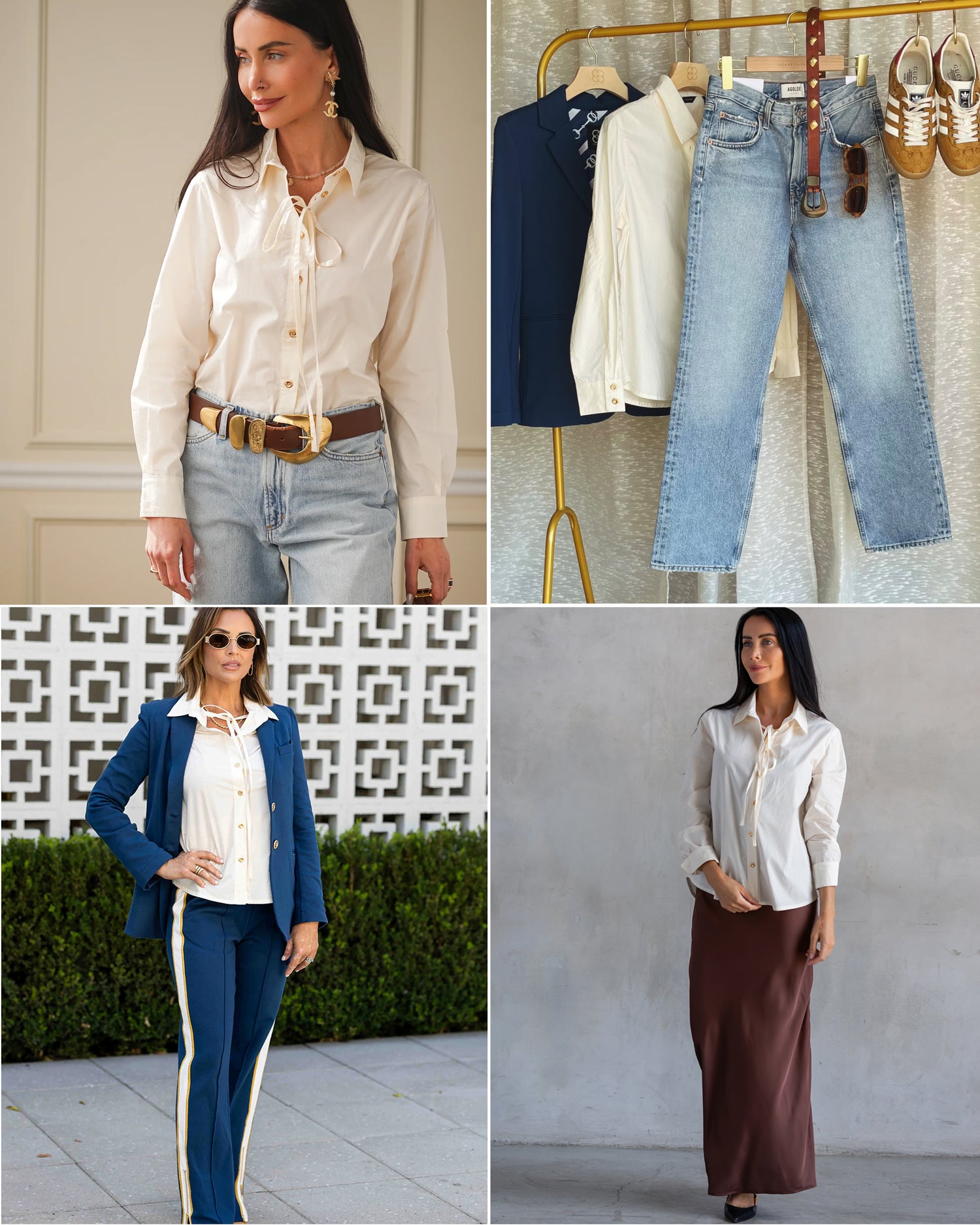 Secretariat Poplin Shirt - Basic (Ivory)