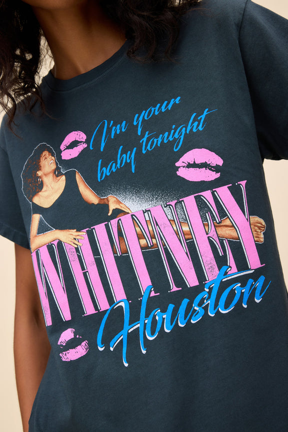 Whitney Houston I'm Your Baby Tonight Tour Tee