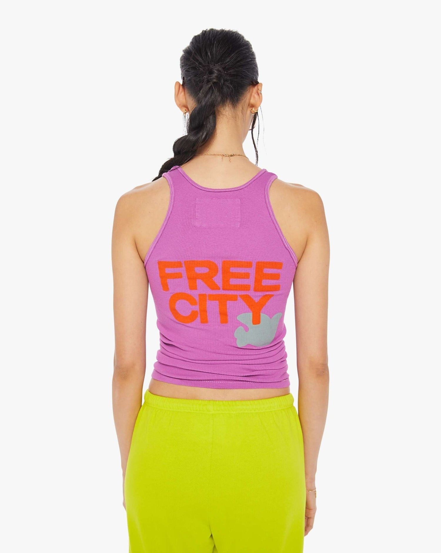 FREECITY RTU/1999 SUPERVINTAGE TANK - Pink Plant