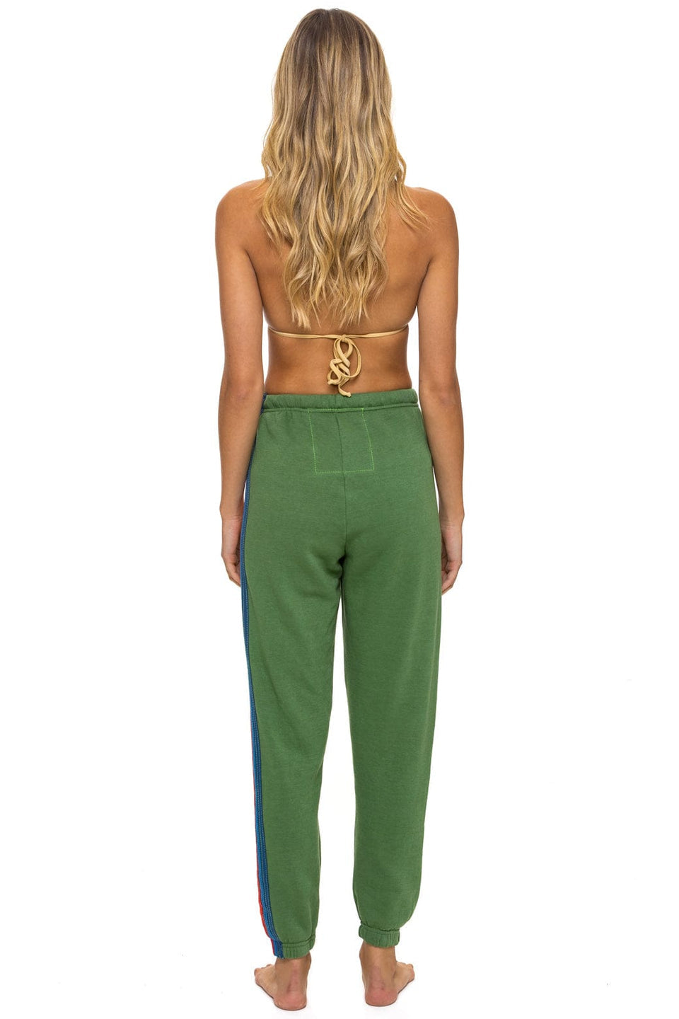 5 STRIPE SWEATPANTS - PALM