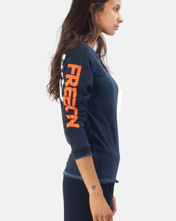 ARTISTSWANTED SUPERVINTAGE longsleeve t - deepspace electric 4