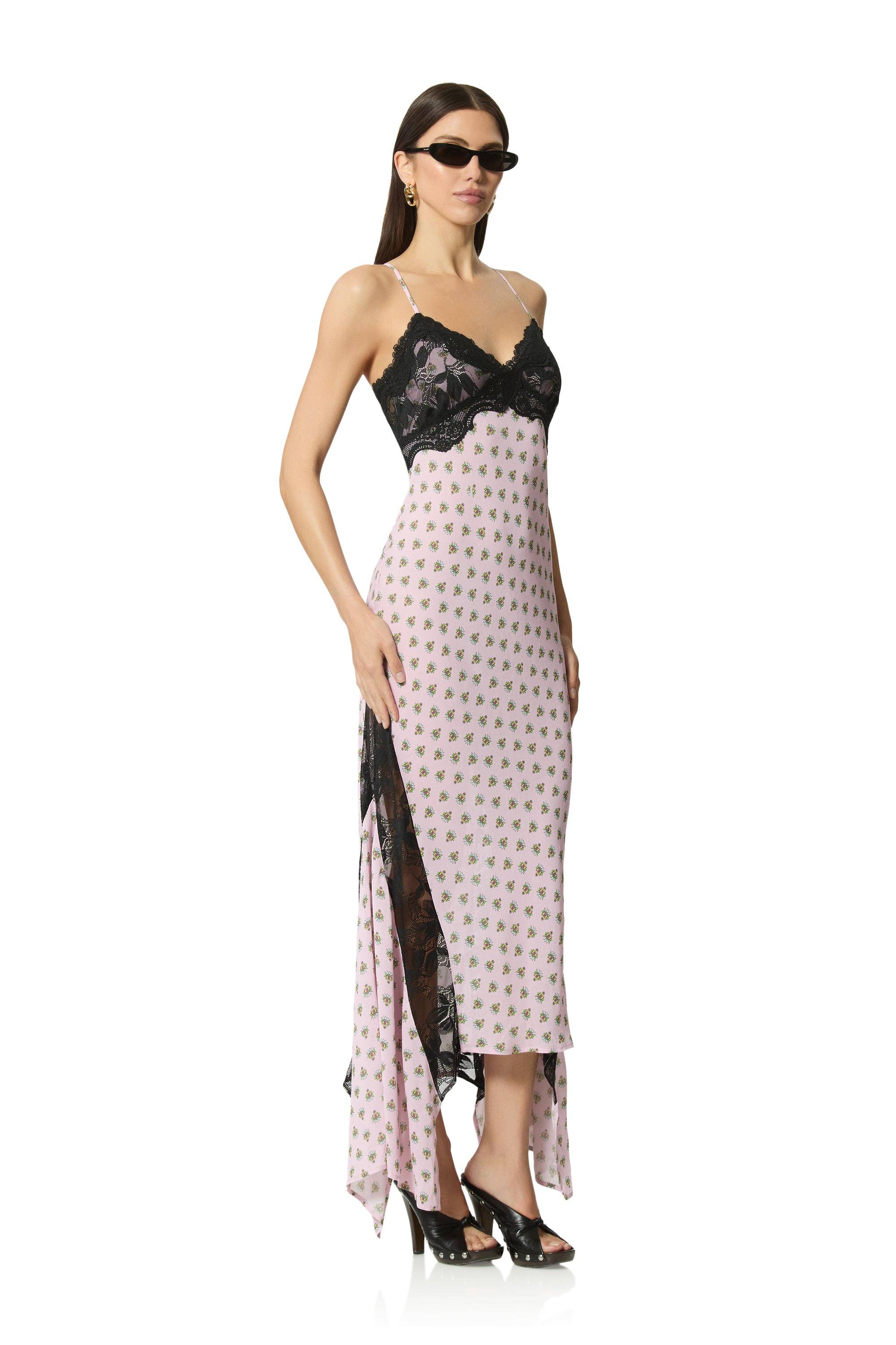 Vince Dress - Crocus Foulard