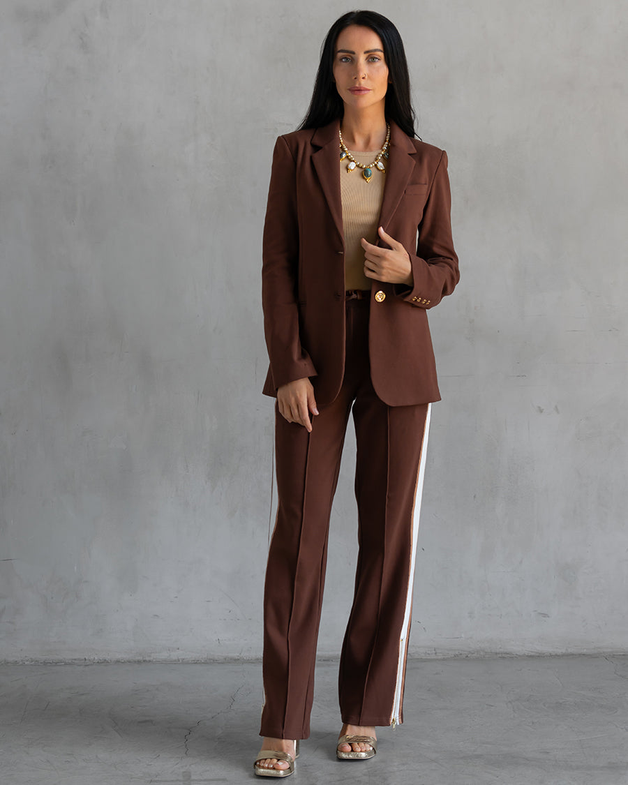 Morrison Interlock Blazer Espresso