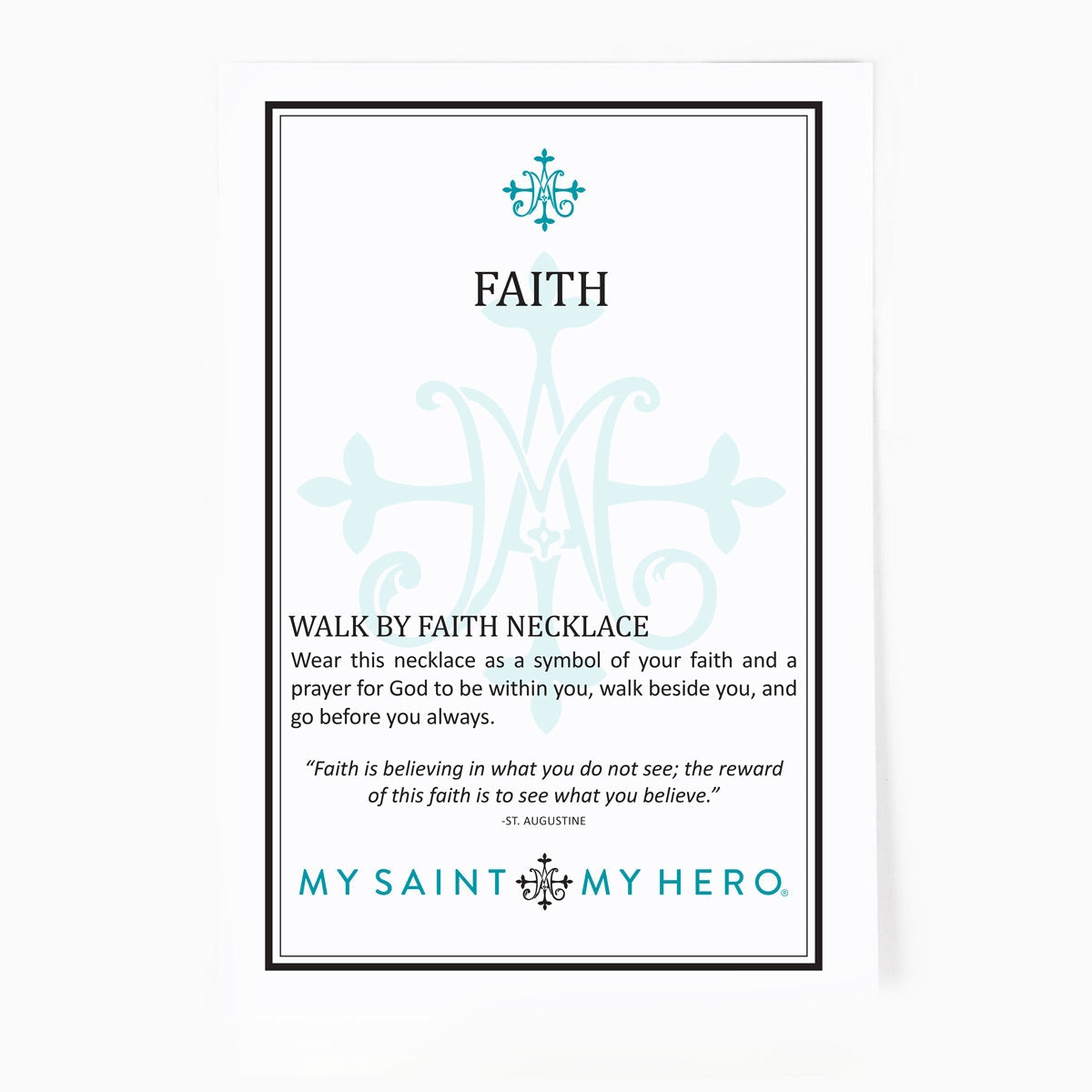 Walk By Faith Necklace