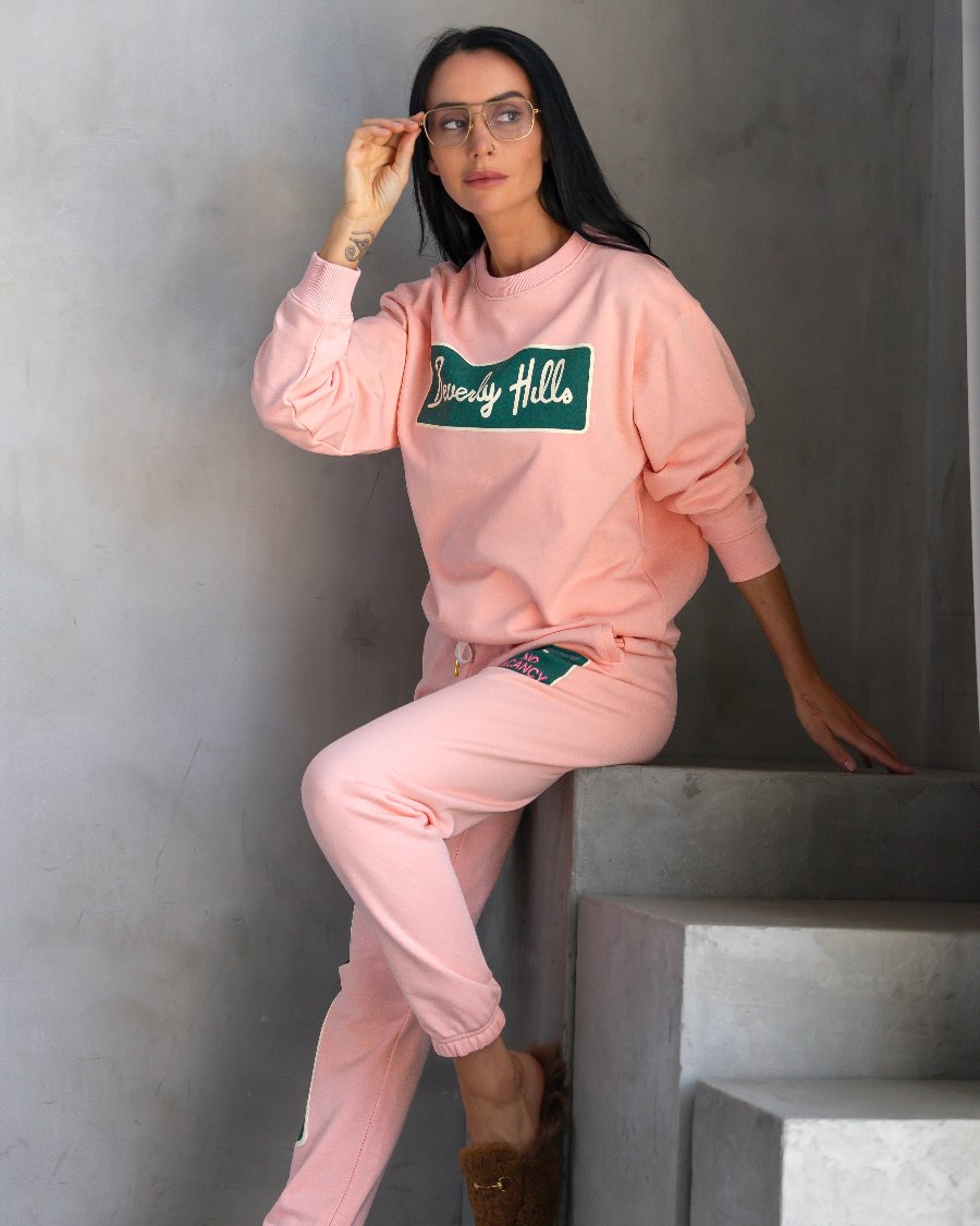 Classic Crewneck Beverly Hills (Peachy Keen)