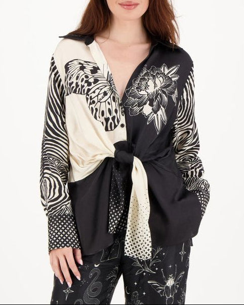 Reyna Tie Waist Magic Shirt