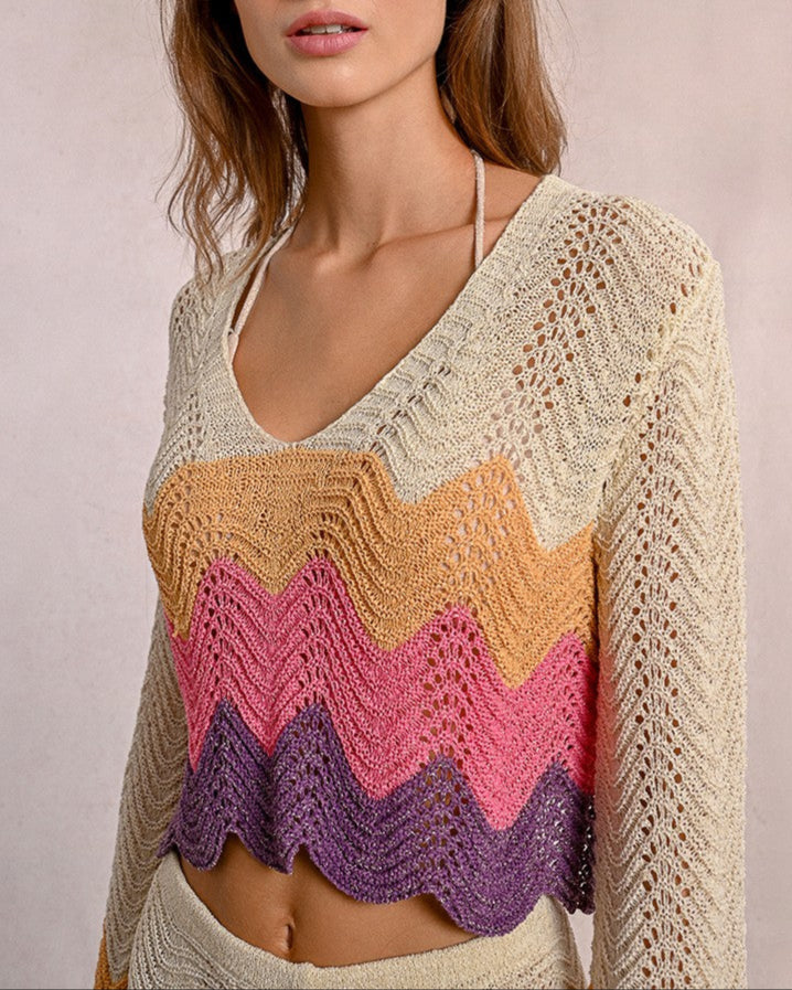 CROCHET CROP TOP