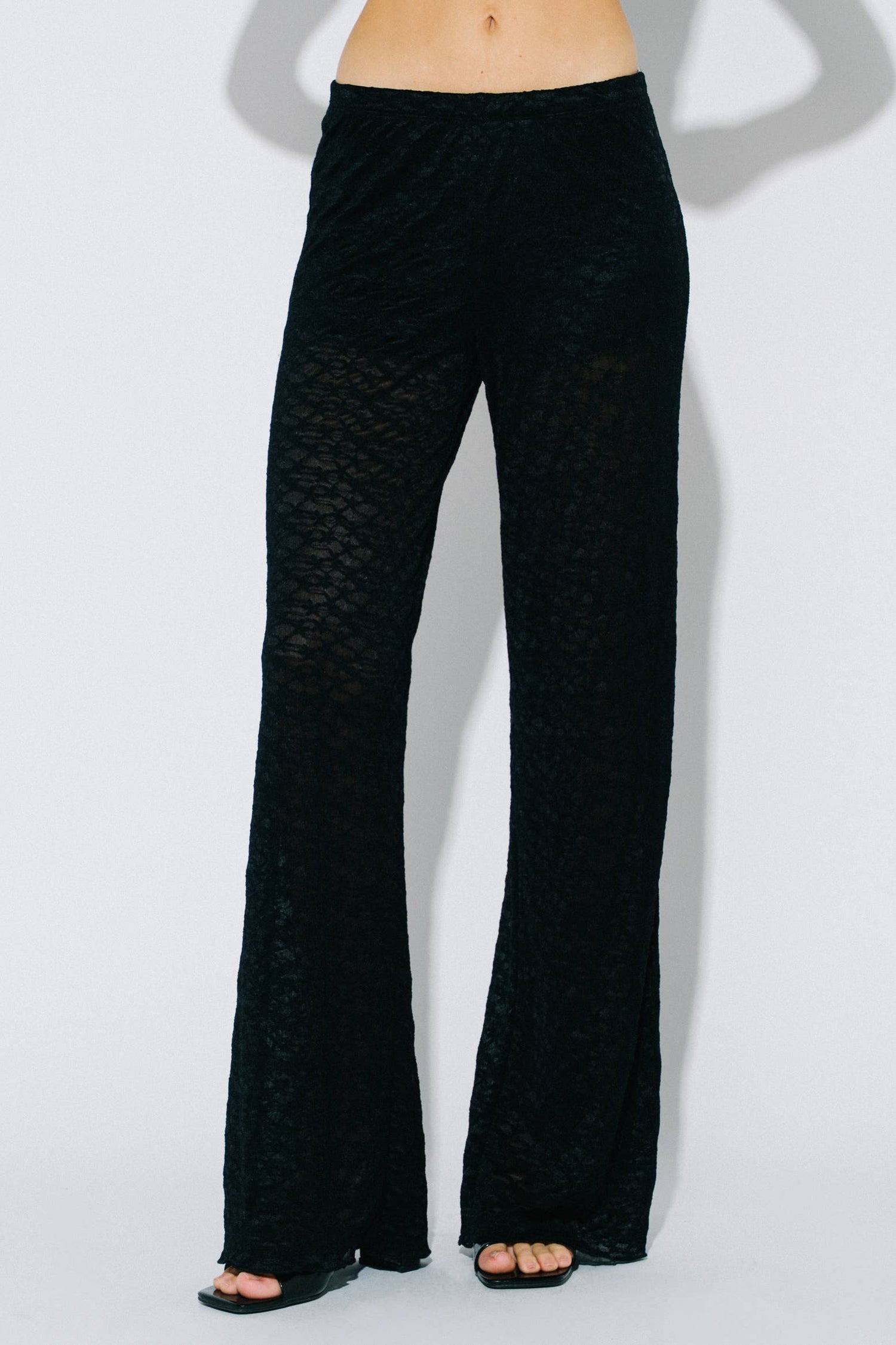 Lace Wide Leg Pants