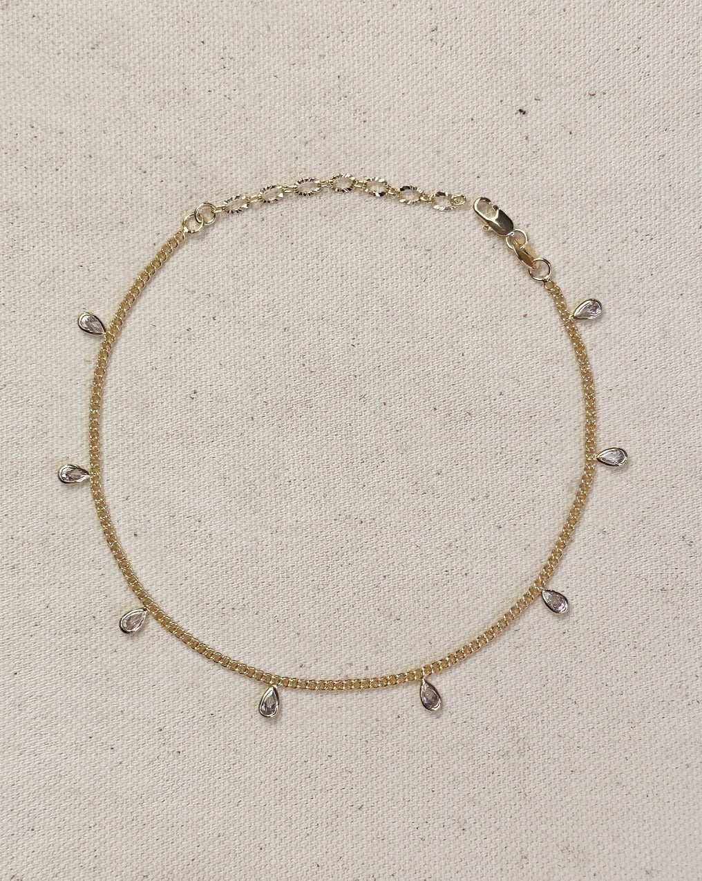 Harper Droplet Anklet