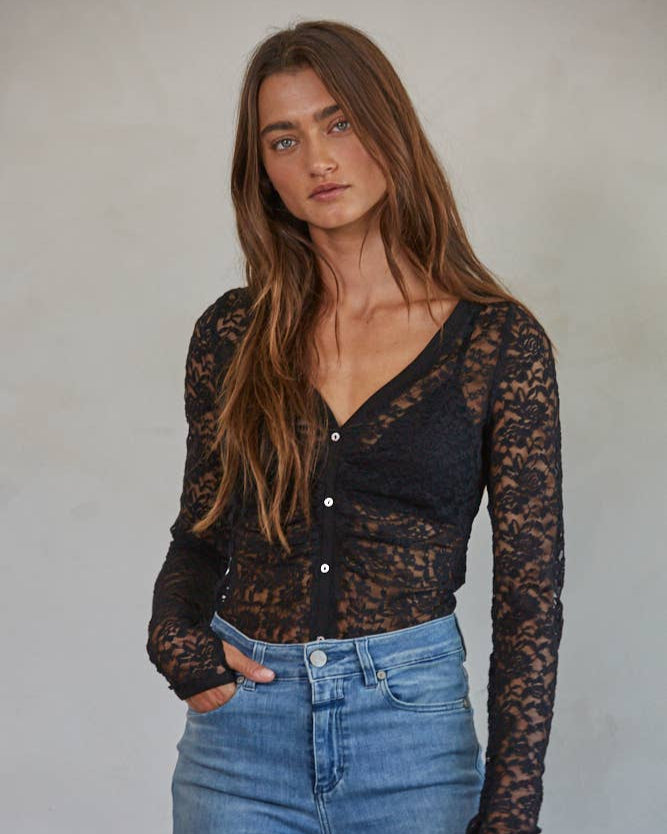 Floral Lace Bodysuit