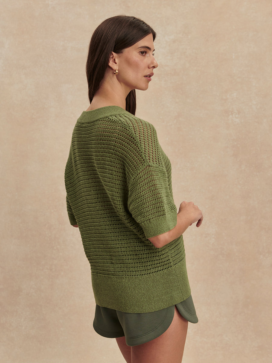 Callie Knit Top Olivine