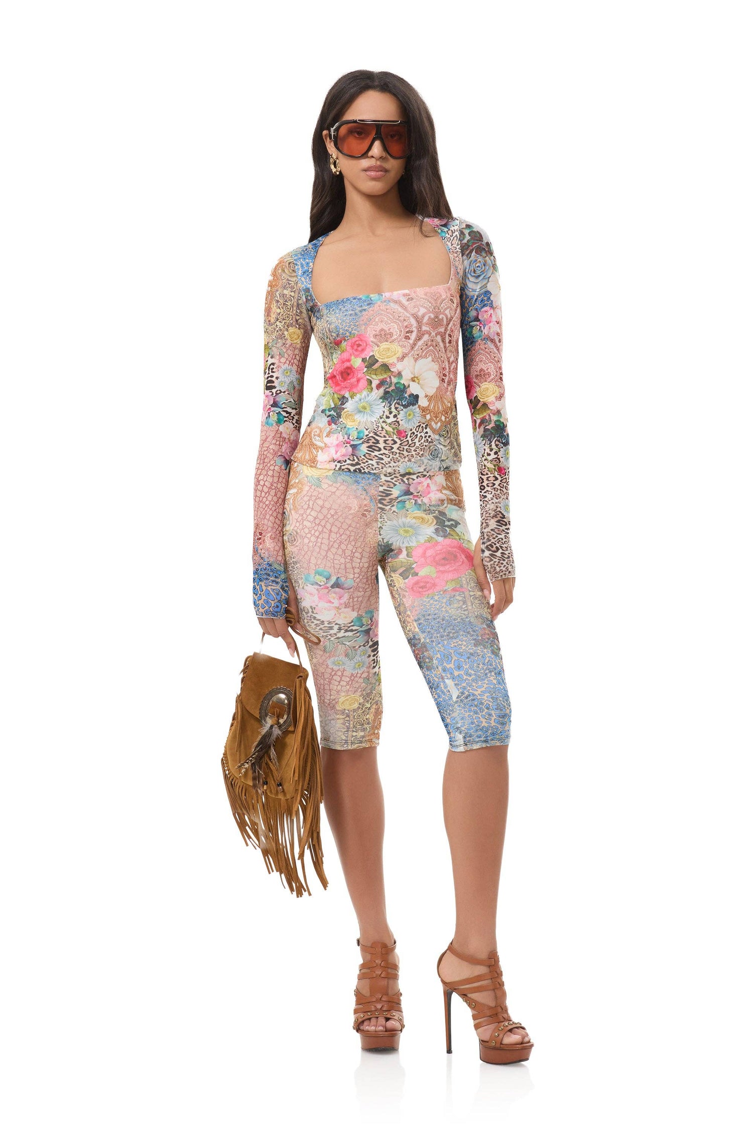 Ines Top - Iris Patchwork