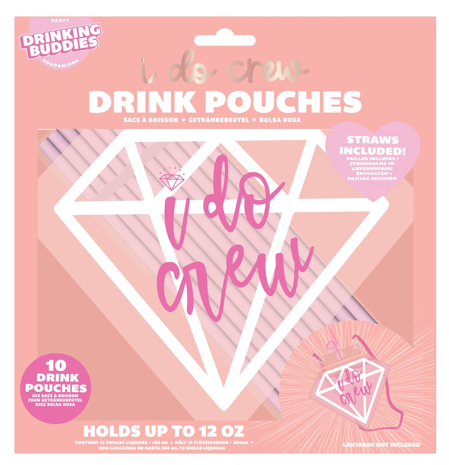I Do Crew Drink Pouches
