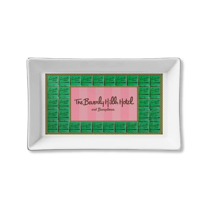 Ceramic Tray- Bh Hotel Vintage Matches