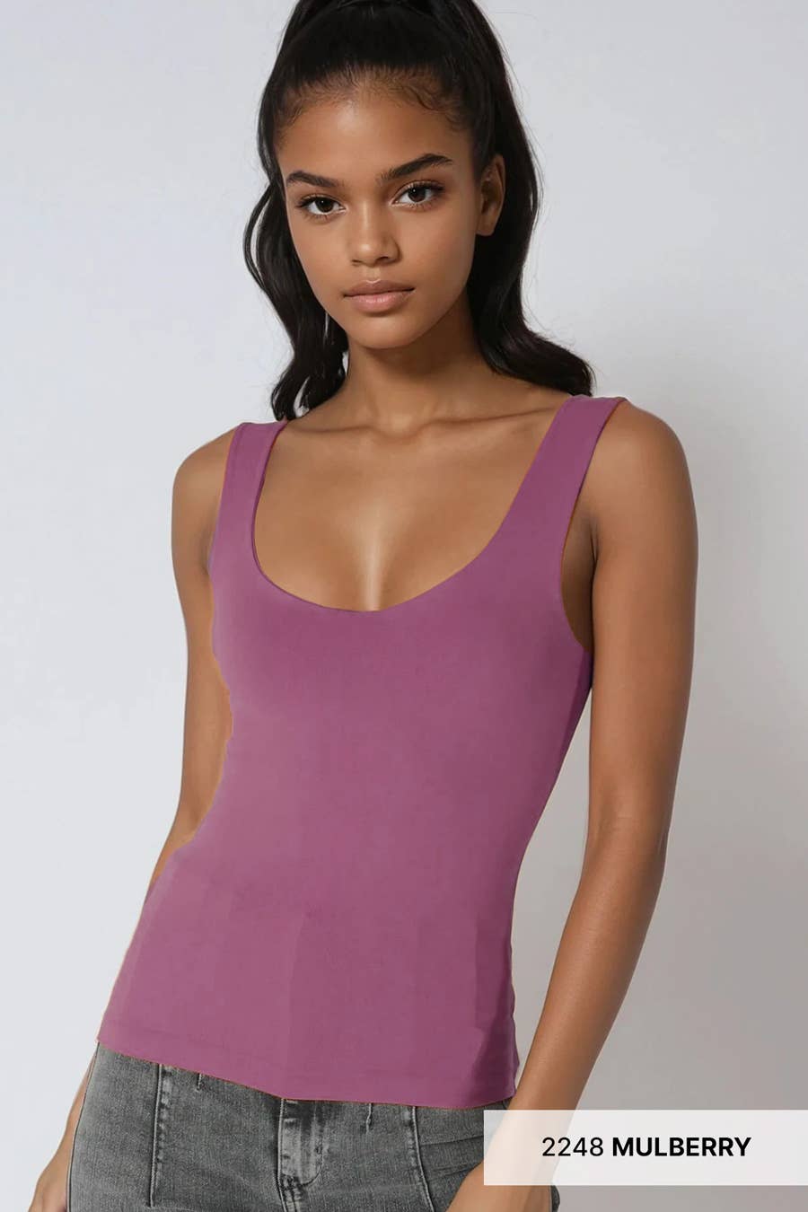 Clean Line Sweet Heart Tank