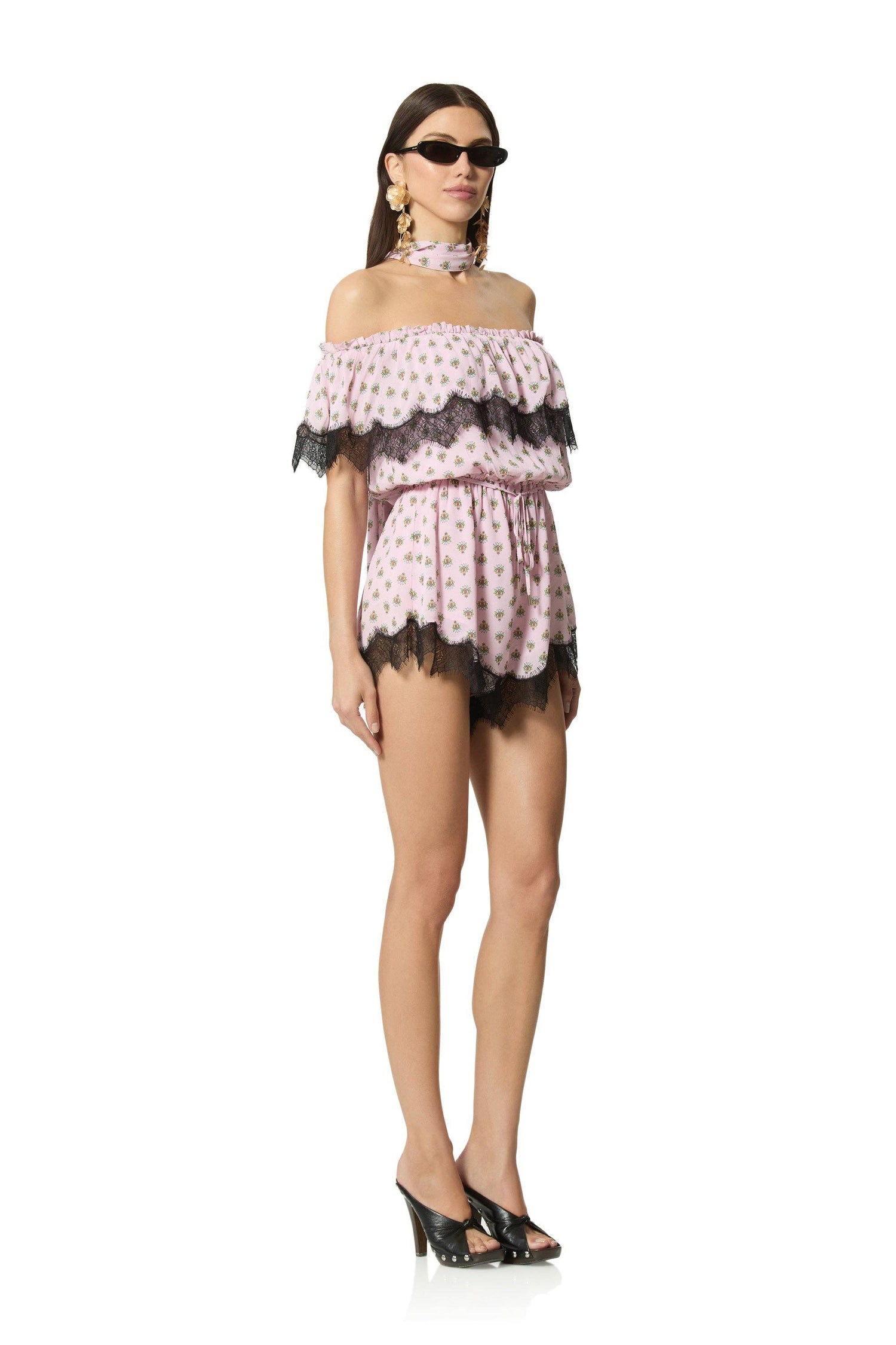 Emun Romper - Crocus Foulard