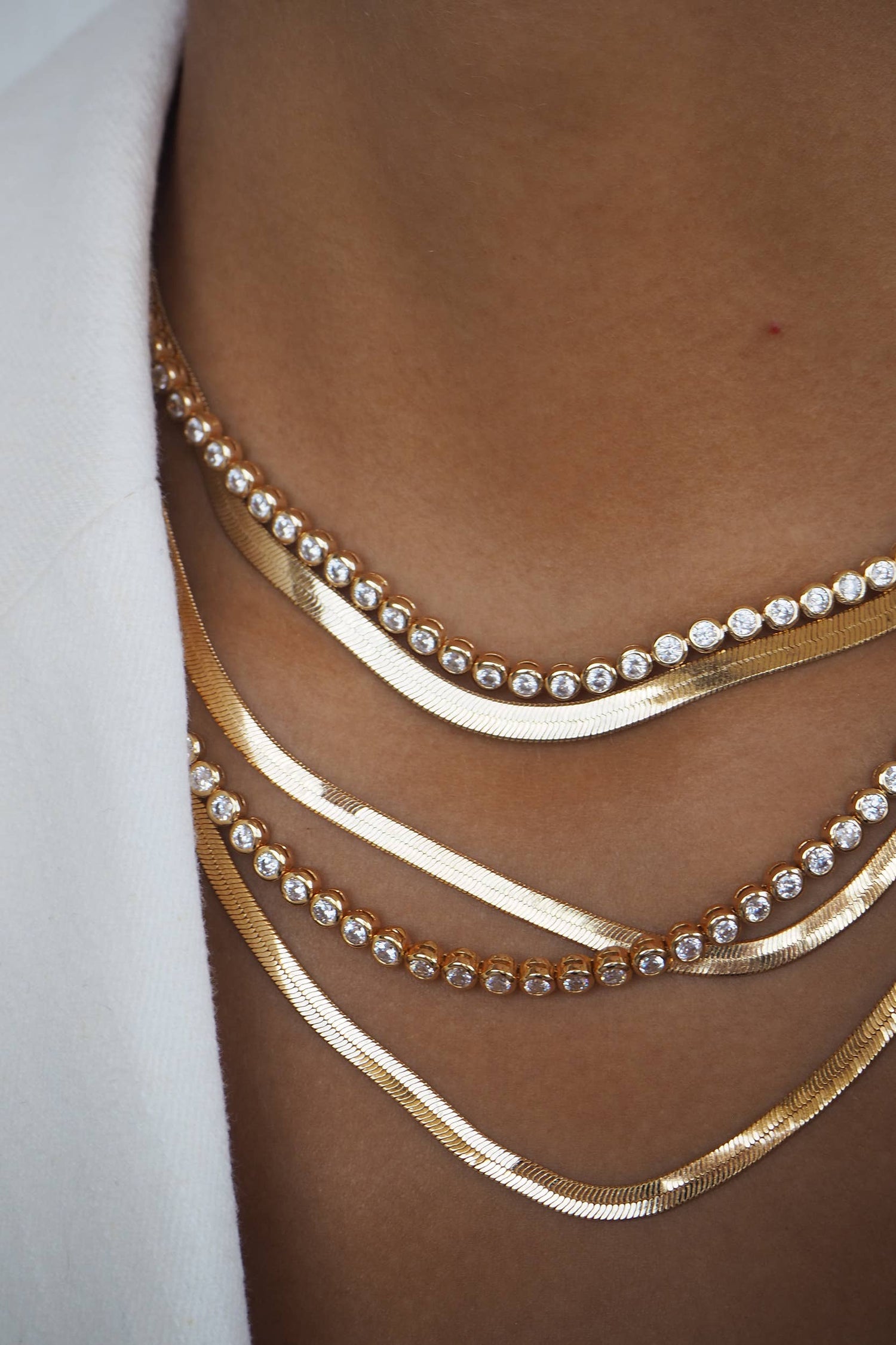 Reese Tennis Necklace