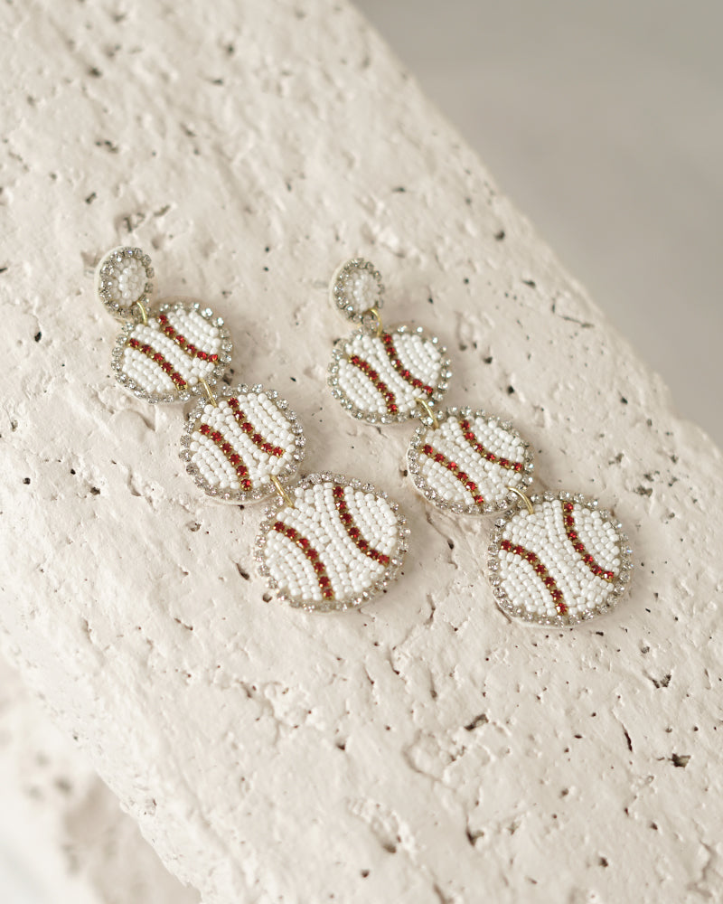 Baseball Earrings 2