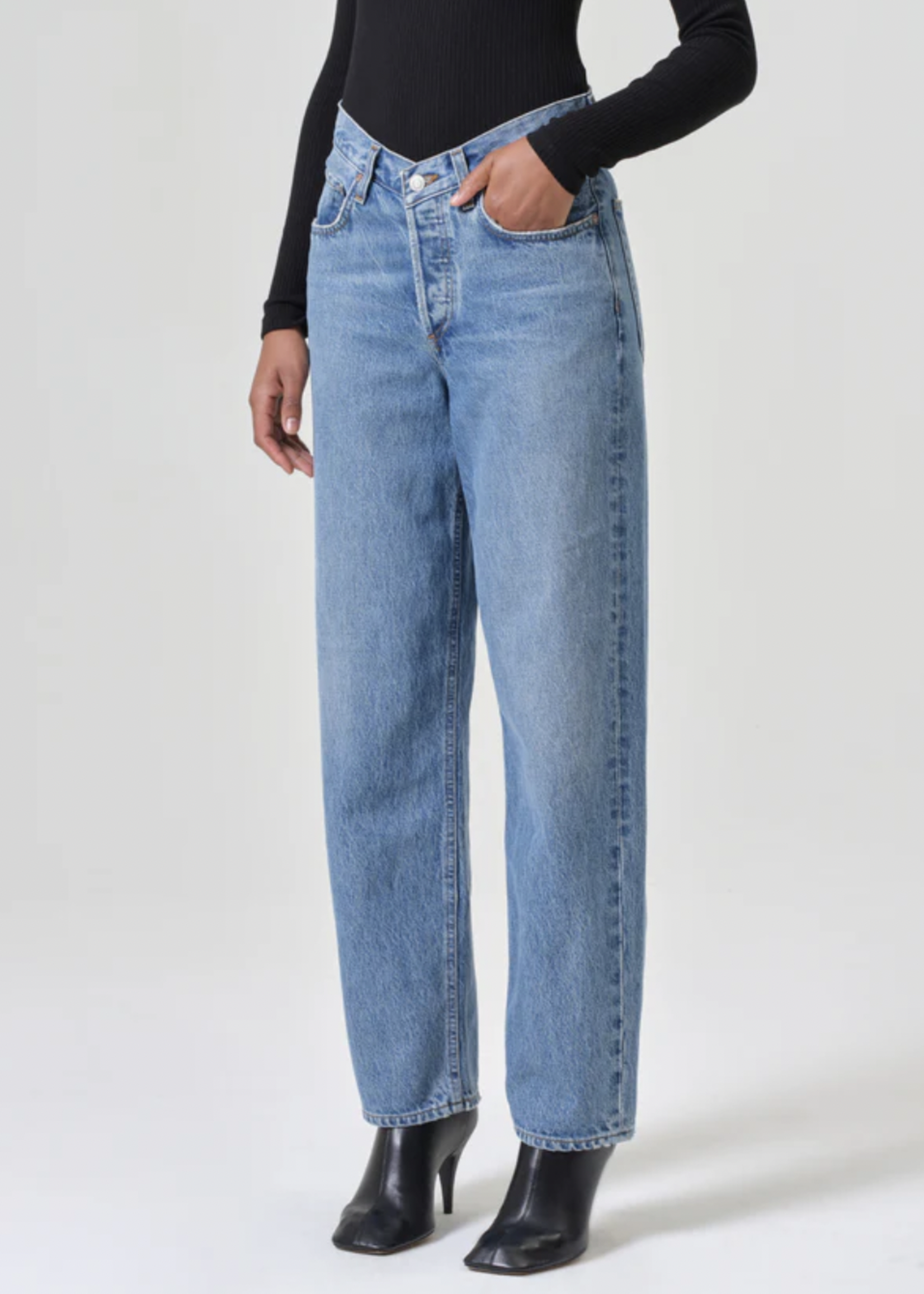 V-Waist Baggy in Fairway