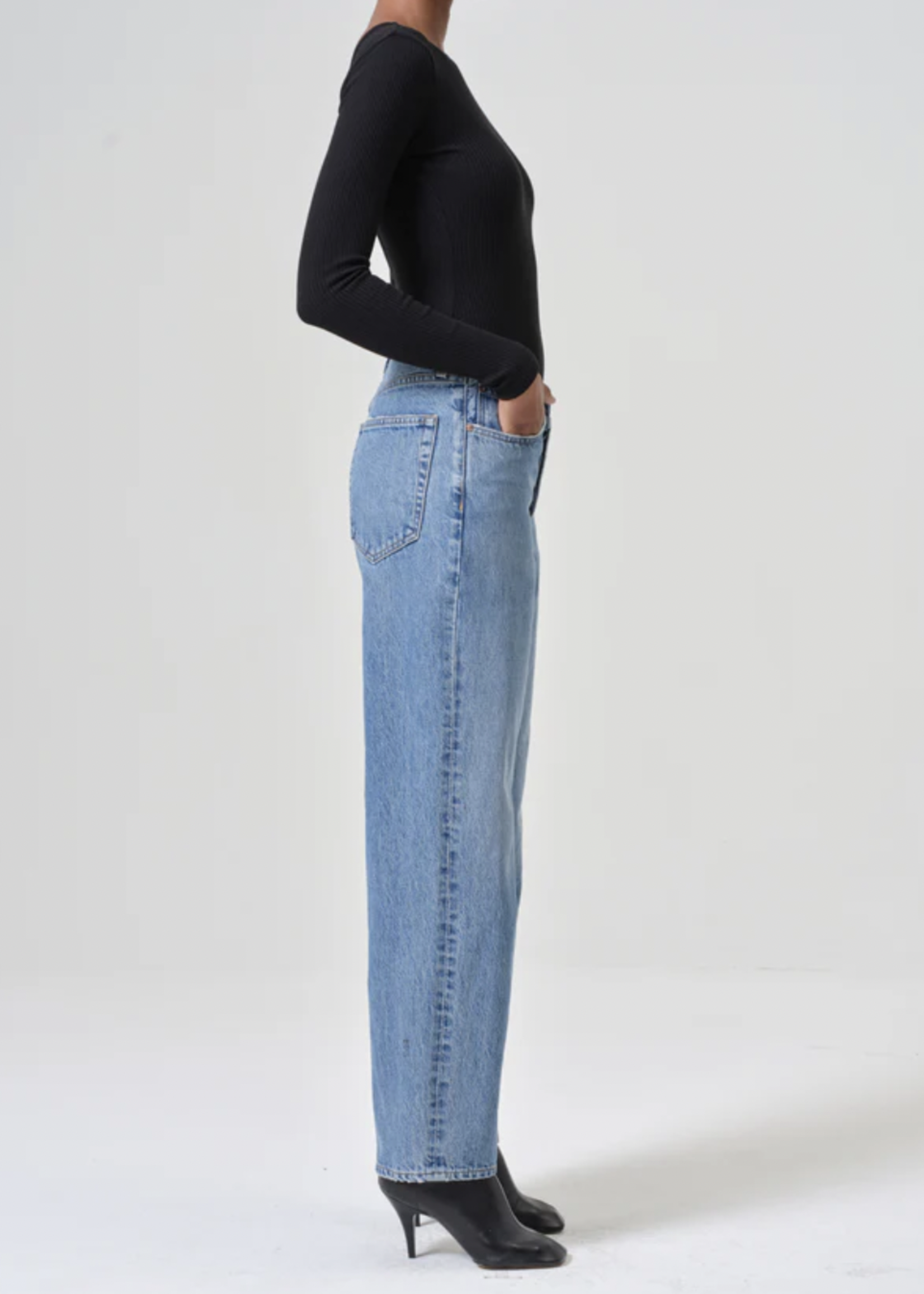 V-Waist Baggy in Fairway