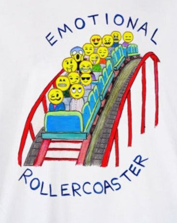 EMOTIONAL ROLLER COASTER WOMEN'S BOYFRIEND TEE