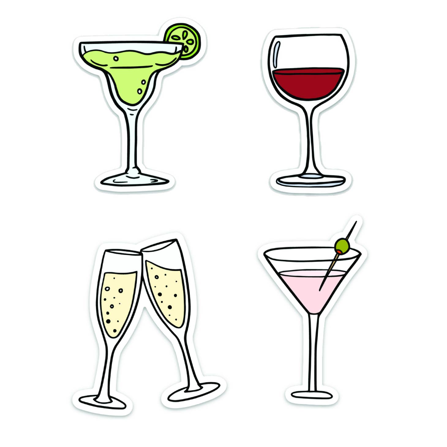 Cocktail Party Sticker Pack