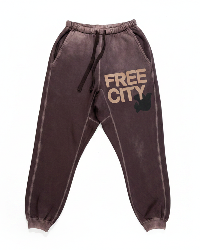 Free City Sweatpants Flat Lay