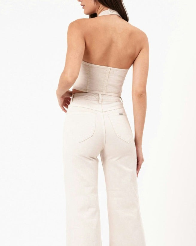 Halter Vest - Off White