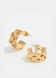 Watch link Huggies earrings