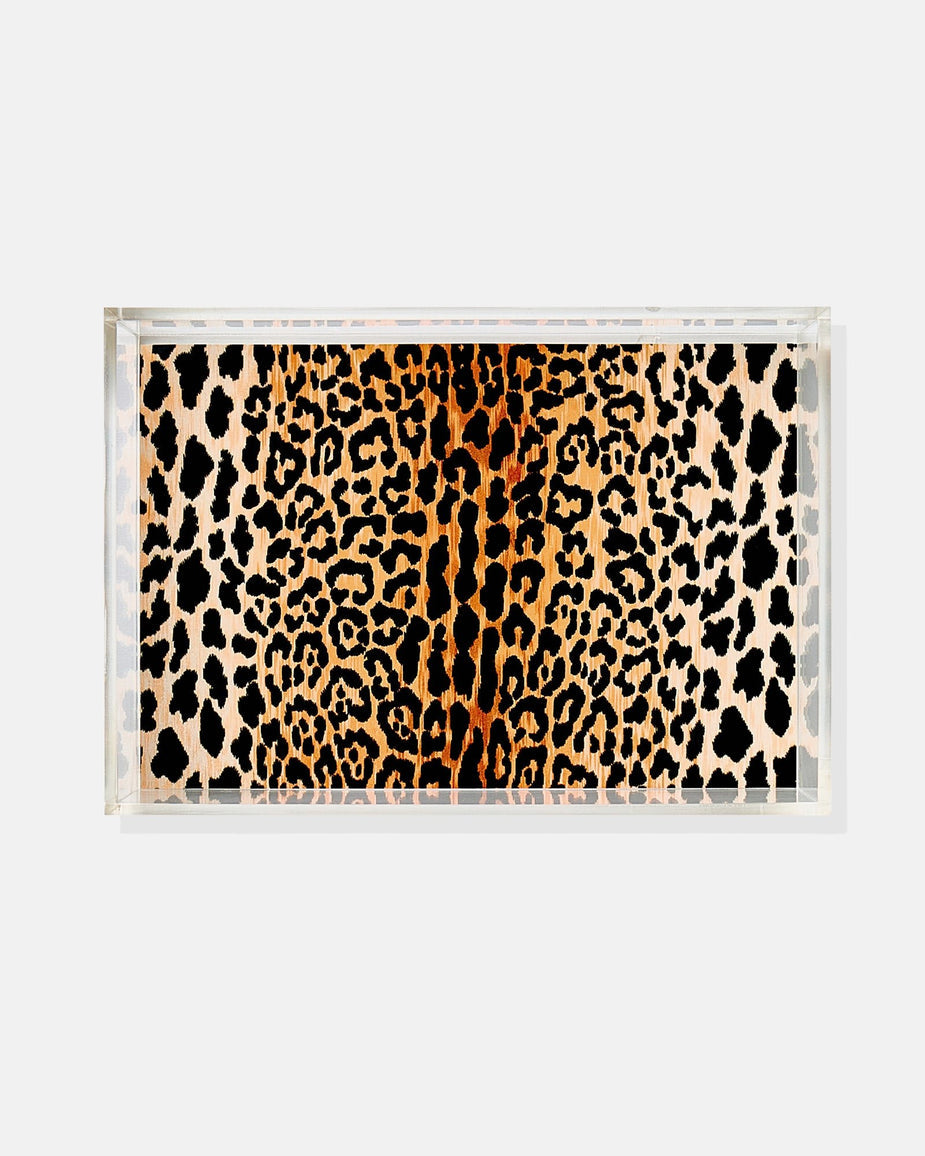 Leopard Print Small Tray