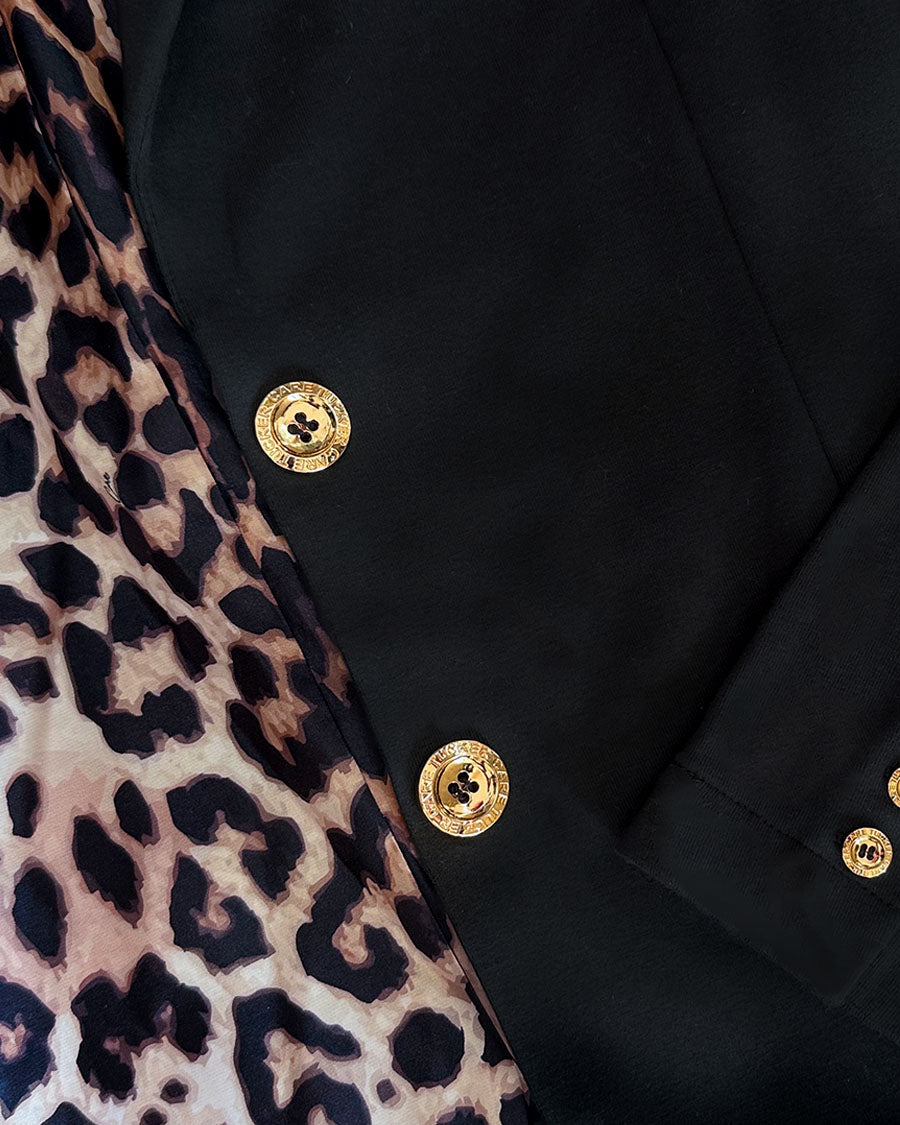 Morrison Interlock Blazer Black