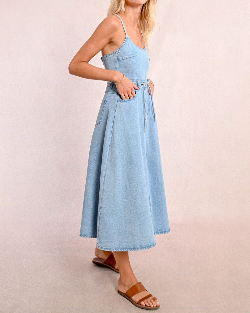 Myra  DENIM DRESS