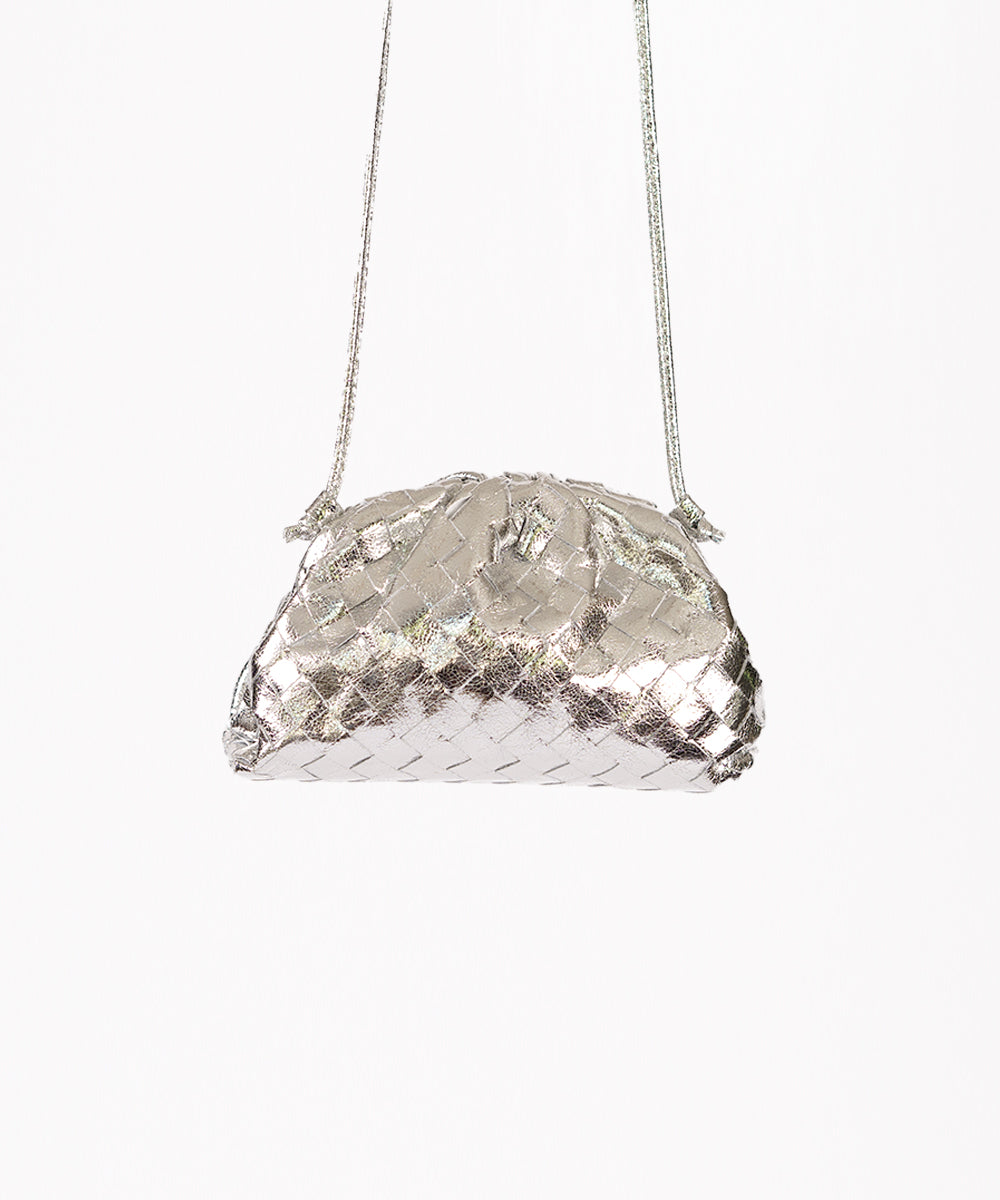 Party Girls Metallic Cloud Clutch