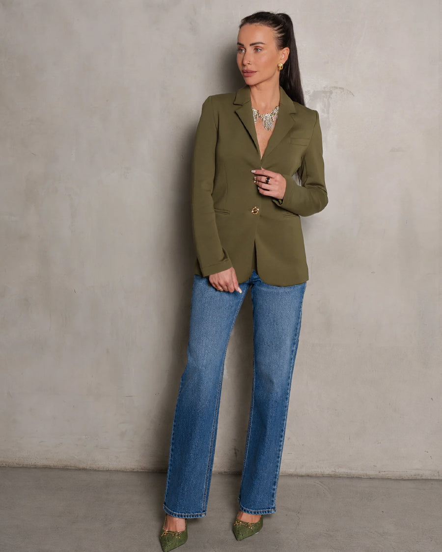 Morrison Ultra Luxe Blazer Olive
