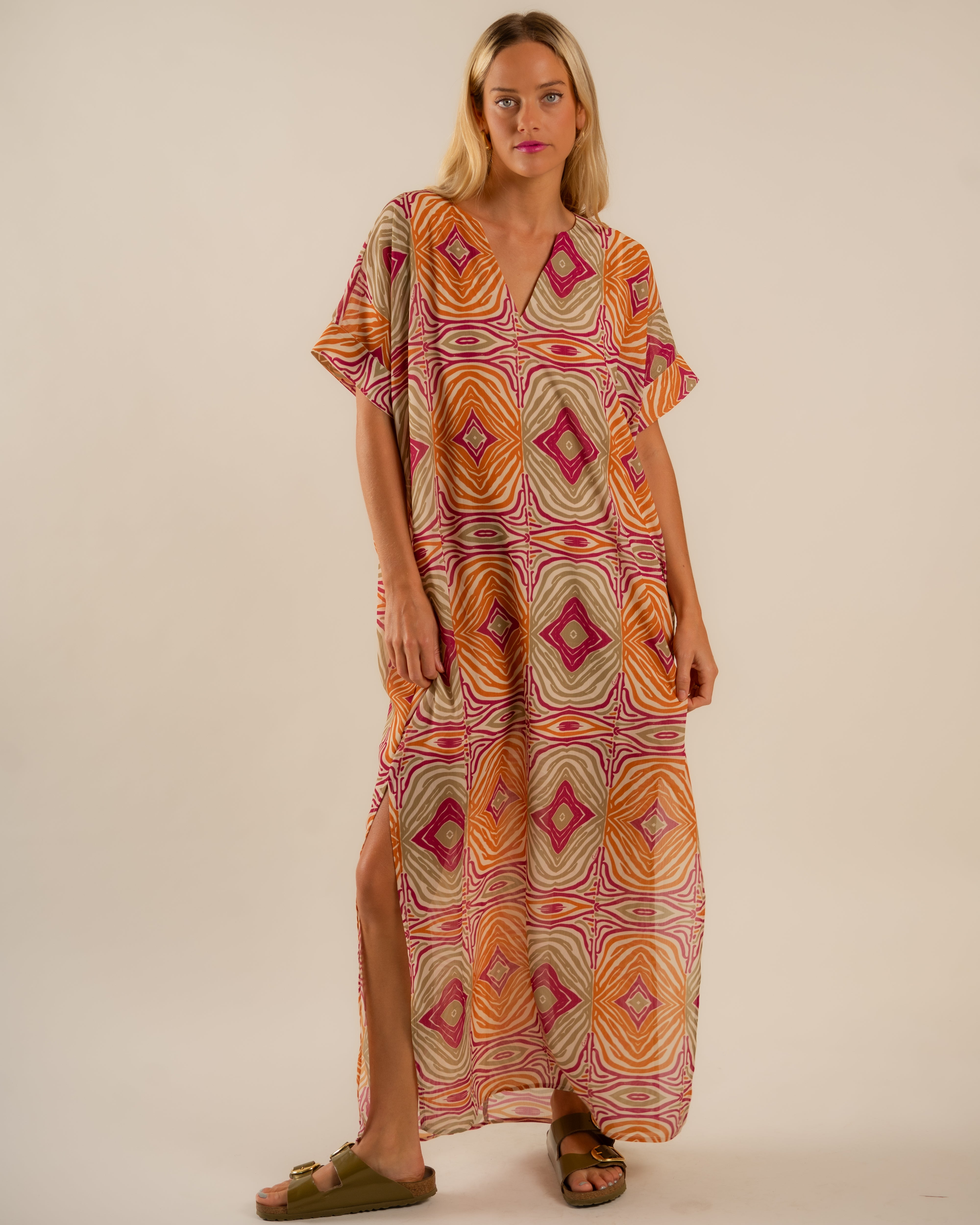 Beatrice Kaftan Dress Mesmerized Pattern 5
