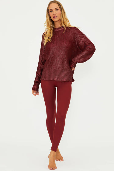 Callie Sweater Merlot Shine